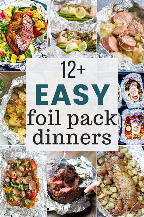 12 Easy Foil Pack Recipes Maebells