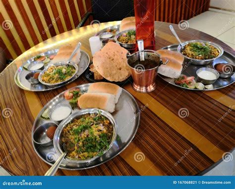 Very Tasty And Yummy Dish From India Called Misal Stock Image Image Of Maharashtra Famous