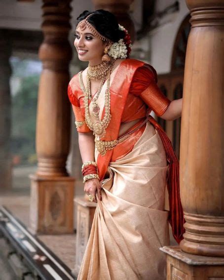 15 Kerala Wedding Sarees And Blouse Designs