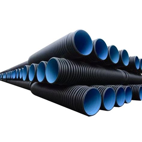 Hdpe Double Wall Corrugated Pipe Application Sewerage At Best Price In