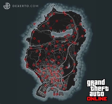 Gta 5 Localização Das 100 Figuras De Ação Eurogamerpt