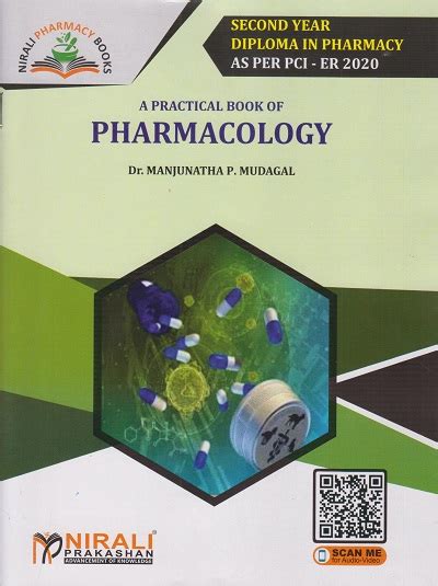 A Practical Book Of Pharmacology Second Year Sy D Pharm Pci Er 2020