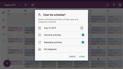 Clear Your Schedule In Time Planner Youtube