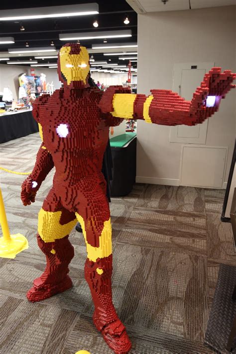 Iron Man Lego Build Is An Epic Life Sized Brick Marvel