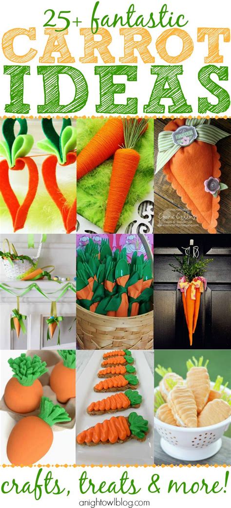 25 Carrot Ideas A Night Owl Blog Easter Activities Easter Crafts
