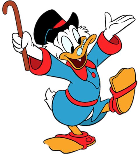 Ducktales Scrooge Mcduck Dancing Transparent Png Stickpng