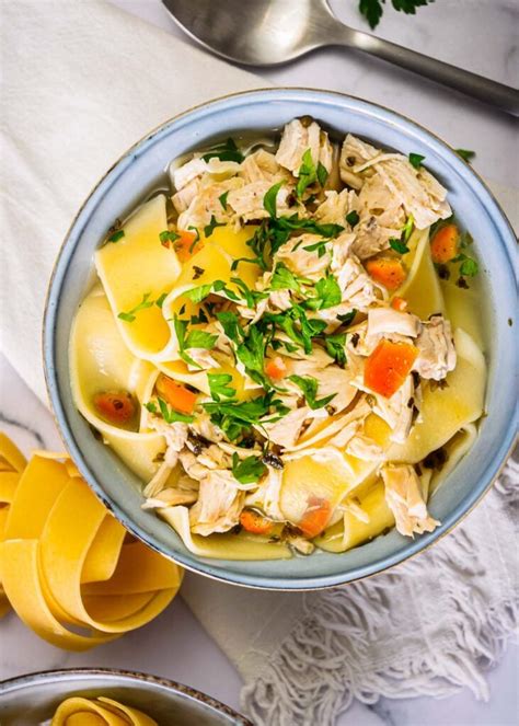 Instant Pot Chicken Noodle Soup Recipe Ifoodreal