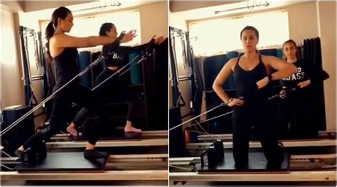 watch sonakshi sinha and namrata purohit s pilates session will give you serious fitness goals