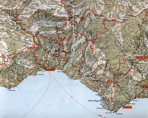 Positano Walking Map Amalfi Coast Guide Walking Map Amalfi Coast