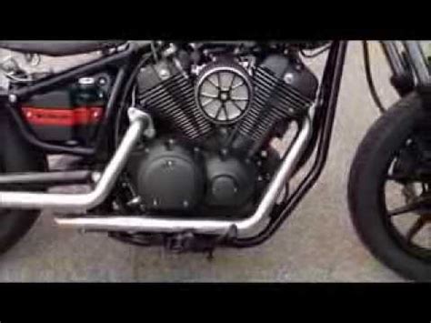 I'll compare the cobra exhaust sound with the stock yamaha muffler. Yamaha Bolt Exhaust Sound Clip - YouTube