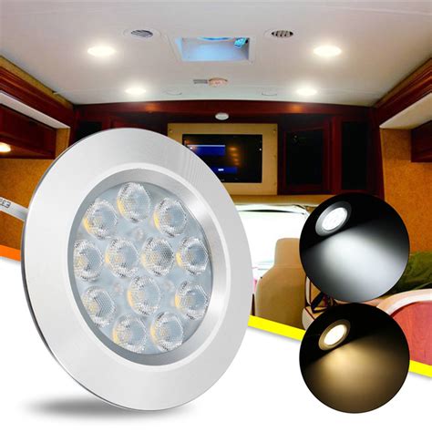 Dc12v 3w 12 Led Spot Cabinet Light Interior Lamp For Transporter Van