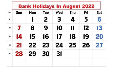 Bank Holidays In August 2022 Know The Full List Of Dates