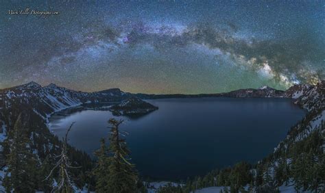 Milky Way Over Crater Lake Flickr