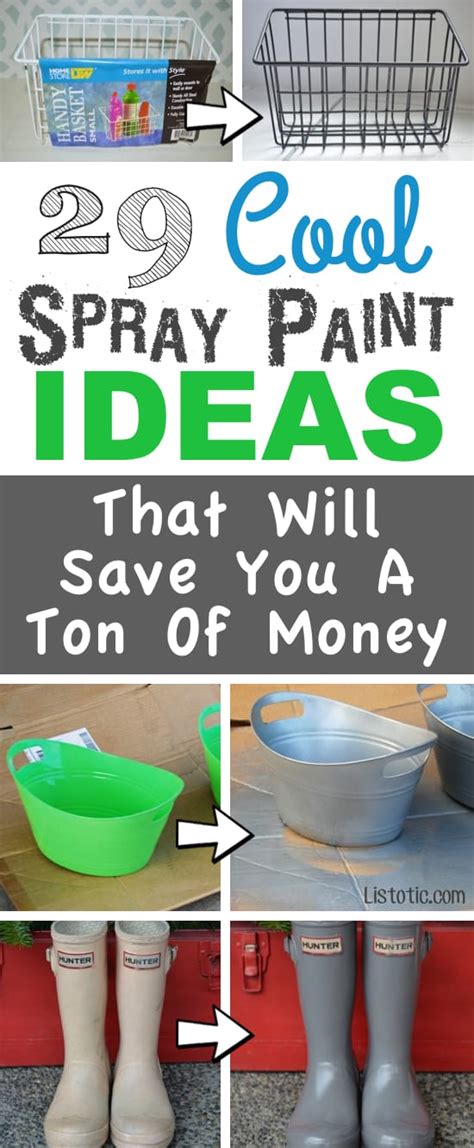 29 Easy Spray Paint Ideas That Will Save You A Ton Of Money