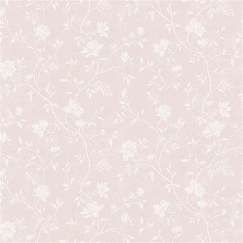 Papel de parede flores românticas rosa nude H19074