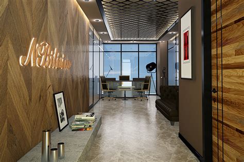 M Office Interior On Behance