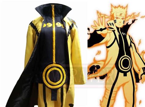 Naruto Uzumaki Sage Mode Naruto Nine Tails Cloak