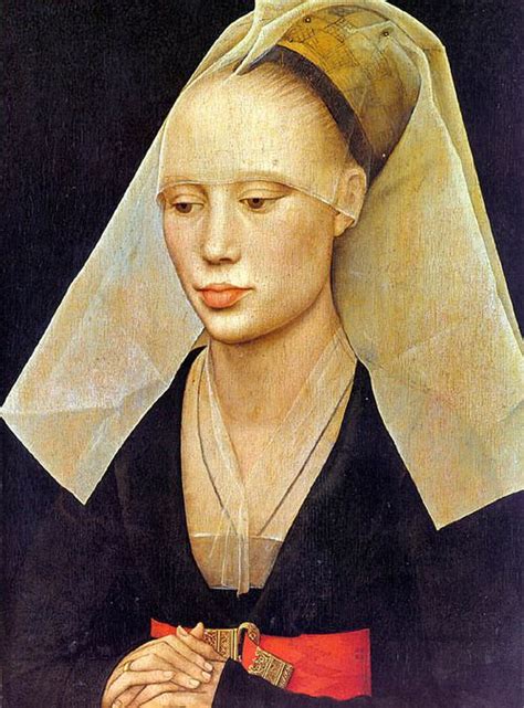 Portrait Of A Lady By Rogier Van Der Weyden 1460 Renaissance Kunst