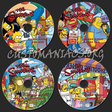 dvd covers and labels by customaniacs view single post the simpsons season 11