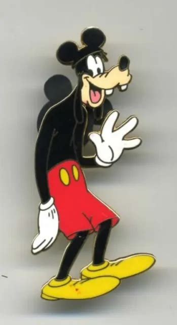 Disney Real Mickey Series Goofy Dressed As Mickey Mouse Pin 1499