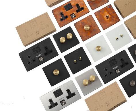Designer Light Switches And Plug Sockets By Dowsing And Reynolds