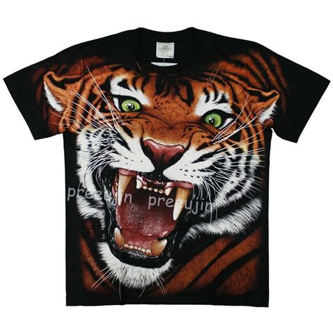 Details About T Shirt Bengal Tiger Roaring A90 Size M Xxl ในปี 2020