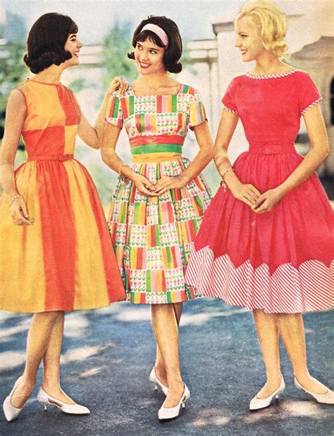 teen fashion spiegel 1962 1960s fashion dress sixties fashion retro fashion vintage fashion