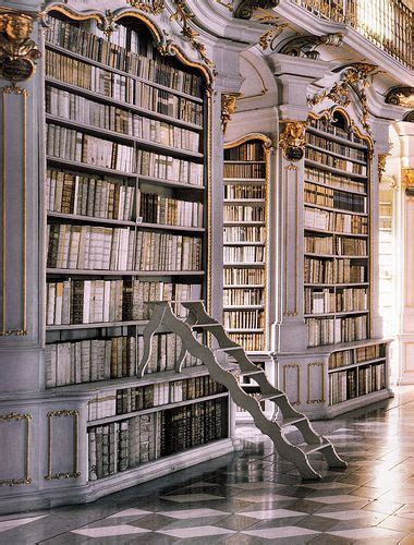 The library boasts floor to ceiling shelves containing books and beautiful frescoes on the. This is what I imagine the Beauty and the Beast library ...