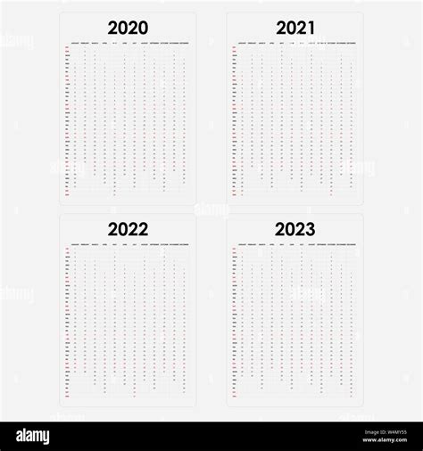 Calendario 2020 20212022 Y 2023 Calendar Templatedesigncalendario