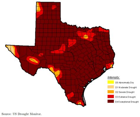 Figure A2 Drought In Texas 27 September 2011 Download Scientific