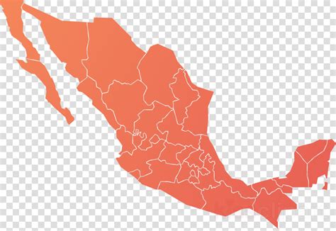 Download Mapa De La Republica Mexicana Png Map Of Mexico Clip Art Png