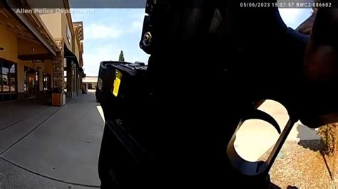police release body camera footage of officer who fatally shot texas outlet mall shooter r news