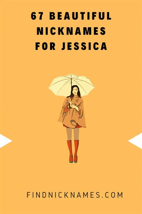 60 Beautiful Nicknames For Jessica — Find Nicknames