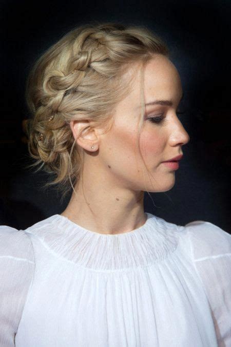 5 Celebrity Updos To Try This Hot Hot Summer 5 Jennifer Lawrence