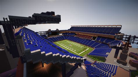 Gillette Stadium New England Patriots Minecraft Map