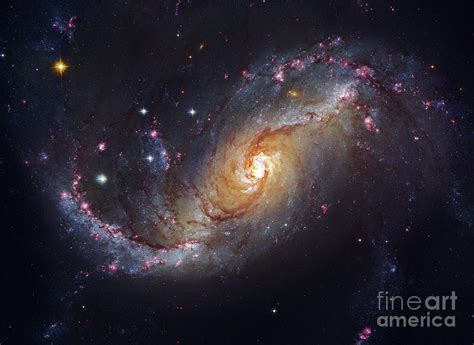 Barred Spiral Galaxy Ngc 1672 Photograph By Robert Gendler Fine Art