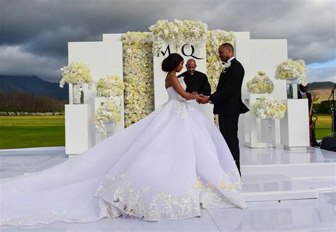 Becomingmrsjones First Look At Minnie Dlamini And Quinton Jones Fairytale Wedding Bellanaija