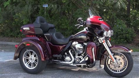 New 2014 Harley Davidson Flhtcutg Tri Glide Trike Water