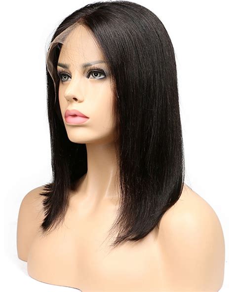 Straight Wigs For Black Women Human Hair Lace Front Wig P4