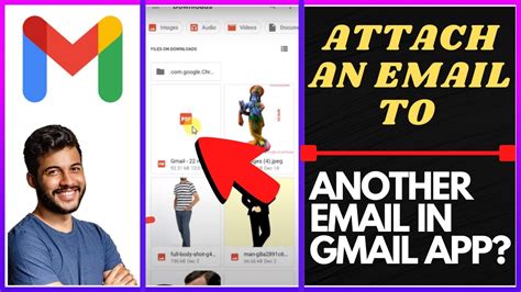 How To Attach An Email To Another Email In Gmail App Youtube