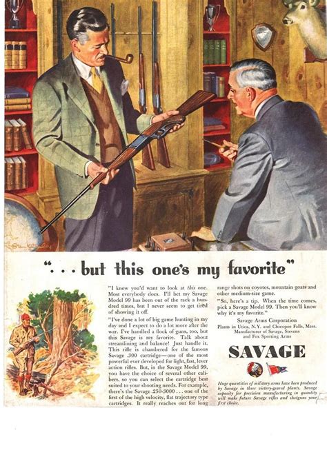 Pin On Savage 99 Ads