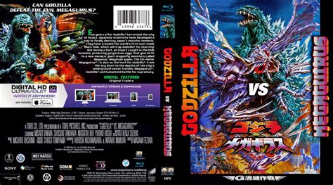 Godzilla Vs Megaguirus Movie Blu Ray Custom Covers Godzilla Vs