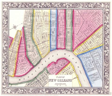 Map Of New Orleans Wards Us World Maps