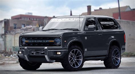 2020 Ford Bronco Concept Combines Old With New Classic Round