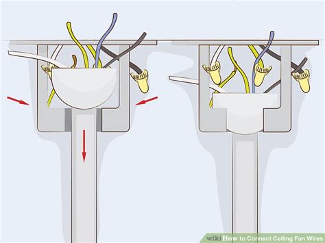 How To Connect Ceiling Fan Wires With Pictures Wikihow