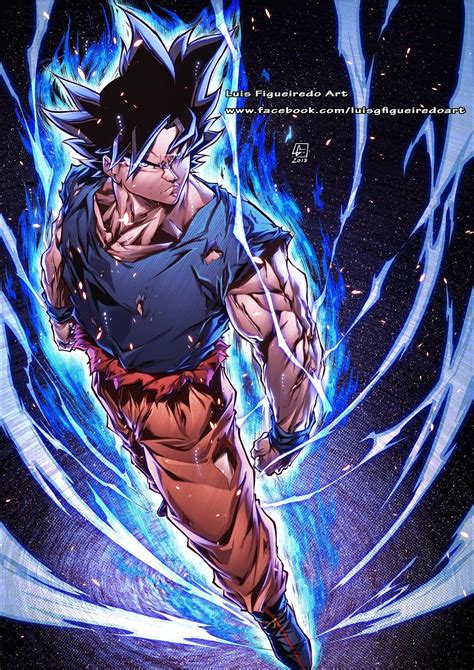 Goku By Luis Figueiredo Anime Dragon Ball Super Dragon Ball Artwork