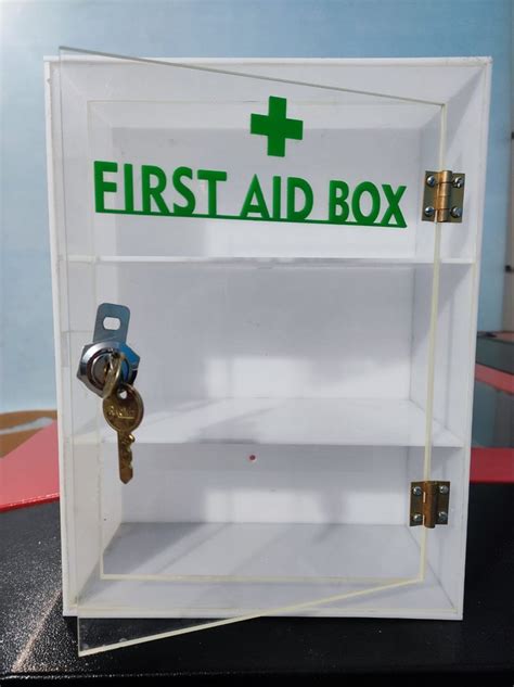 Acrylic First Aid Box At Rs 1000piece In Meerut Id 24130883848