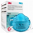3M 1860 N95 Medical/Surgical Mask Standard (20 Masks) USA Made - PacMedPro