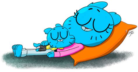 Taking a nap by ShurikenMix on DeviantArt | The amazing world of gumball, World of gumball, Gumball