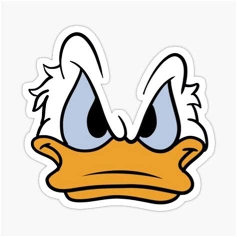 Rusev Donald Duck Mad Tee Sticker For Sale By Dandanmo Redbubble